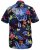 D555 TOBY Multi Colour Hawaiian AO Print Shirt - Särgid - Meeste suured särgid 2XL – 8XL
