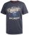 D555 Cairns Navy Fine Stripe Colorado Printed T-Shirt - T-särgid - Suured T-särgid 2XL – 14XL