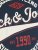 Jack & Jones JJELOGO TEE Navy - T-särgid - Suured T-särgid 2XL – 14XL