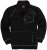 Adamo Manuel Sweatshirt with Zipper Black - Sviitrid ja Dressipluusid - Meeste suured kapuutsiga jakid suurustes 2XL – 14XL