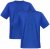 Adamo Marlon Comfort fit 2-pack T-shirt Royal Blue - T-särgid - Suured T-särgid 2XL – 14XL