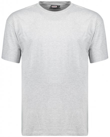 Adamo Bud Regular fit Heavy weight T-shirt Grey - T-särgid - Suured T-särgid 2XL – 14XL