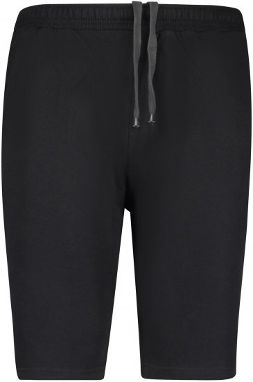 Adamo Athen Sweatshorts Black - Dressipüksid ja -šortsid - Spordipüksid ja Lühikesed Spordipüksid