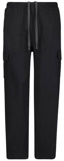 Adamo Athen Sweatpants with Cargo-pocket Black - Dressipüksid ja -šortsid - Spordipüksid ja Lühikesed Spordipüksid