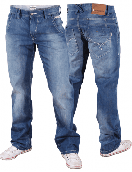 Mish Mash Avalon Blue - Teksad ja Püksid - Meeste suured teksad W40 – W70