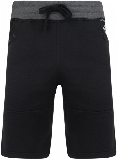 Kam Jeans 316 Jogger Shorts Black - Dressipüksid ja -šortsid - Spordipüksid ja Lühikesed Spordipüksid