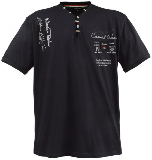 Lavecchia 2042 Printed T-shirt Charcoal - T-särgid - Suured T-särgid 2XL – 14XL