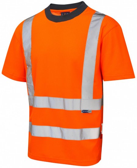 Leo Newport Comfort T-shirt Hi-Vis Orange - Tööriided - Suured tööriided