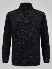 D555 Chandler Reno 1/4 Zip Neck Sweatshirt With Bear Logo Must