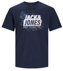 Jack & Jones JCOMAP LOGO T-Shirt Navy Blazer