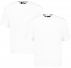 Adamo Marlon Comfort fit 2-pack T-shirt White
