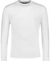 Adamo Floyd Comfort fit Long sleeve T-shirt White