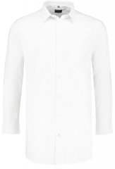 Adamo John Comfort Fit Long Sleeve shirt White