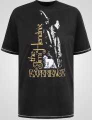 D555 Stokes Official Jimi Hendrix Experience T-särk Pildiga