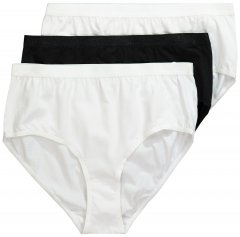 Ulla Popken 309783 Aluspüksid 3 tk Valge