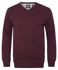 North Latitude 53133 V-Neck Knit Punane