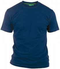 D555 Flyers Crew Neck T-särk Tumesinine