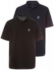 JP1880 704317 Polosärk 2 tk Must/Tumesinine