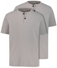 JP1880 708420 Henley-särk 2 tk Hallmeleeritud