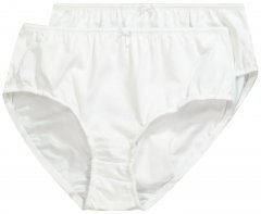 Ulla Popken 712882 Aluspüksid 2 tk Valge