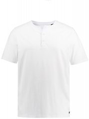JP1880 726695 Henley-särk Valge