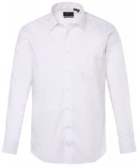 JP1880 804890 Pika varrukaga triikimisvaba Business-särk Valge