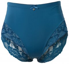 Ulla Popken 809385 Pitsiga vormivad aluspüksid Petrool