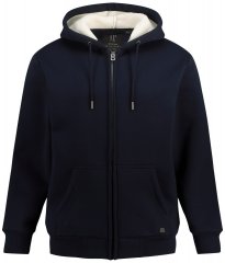 JP1880 820464 Kapuutsiga jakk teddy-voodriga Tumesinine