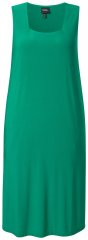 Ulla Popken 827908 Varrukateta jersey-kleit Roheline