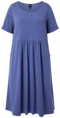 Ulla Popken 827920 Lühikeste varrukatega jersey-kleit Sinine