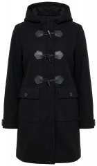Ulla Popken 829347 Duffelmantel Must