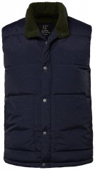 JP1880 831193 Vest teddyvoodriga Tumesinine