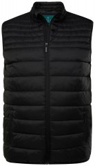 Boston Park 583 Tepitud vest püstkraega Must