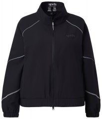 Ulla Popken 833237 Helkurdetailidega spordijope Must