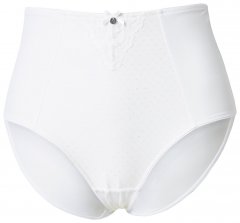 Ulla Popken 834307 Pitsiga vormivad aluspüksid Luuvalge