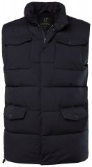 JP1880 834648 Tepitud vest püstkraega Tumesinine