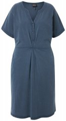 Ulla Popken 837403 Lühikeste varrukatega jersey-kleit Tumesinine