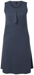 Ulla Popken 837874 Varrukateta jersey-kleit Tumesinine