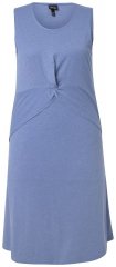 Ulla Popken 837874 Varrukateta jersey-kleit Sinine