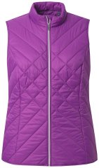 Ulla Popken 840047 Vetthülgav tepitud vest Lilla