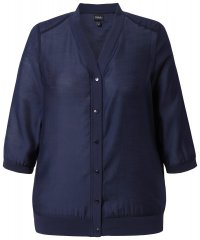 Ulla Popken 841127 Pluus Tumesinine
