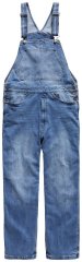 JP1880 842648 Laia lõikega teksast traksipüksid Denimsinine