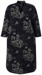 Ulla Popken 844739 3/4 varrukatega kleit Must
