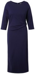Ulla Popken 845705 Jersey-kleit Tumesinine