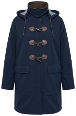 Ulla Popken 846278 Softshell-mantel Tumesinine