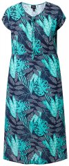 Ulla Popken 848696 Mustriline kleit Tumesinine