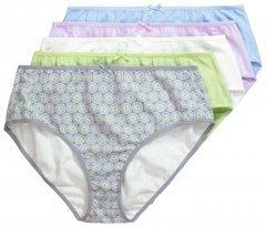 Ulla Popken 849202 Mustrilised aluspüksid 6 tk Hall