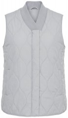 Ulla Popken 849221 Soonikkraega tepitud vest Hall