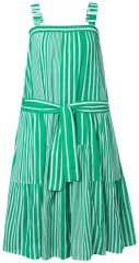 Ulla Popken 850197 Volangidega triibuline kleit Roheline