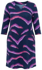 Ulla Popken 850920 Jersey-kleit Tumesinine